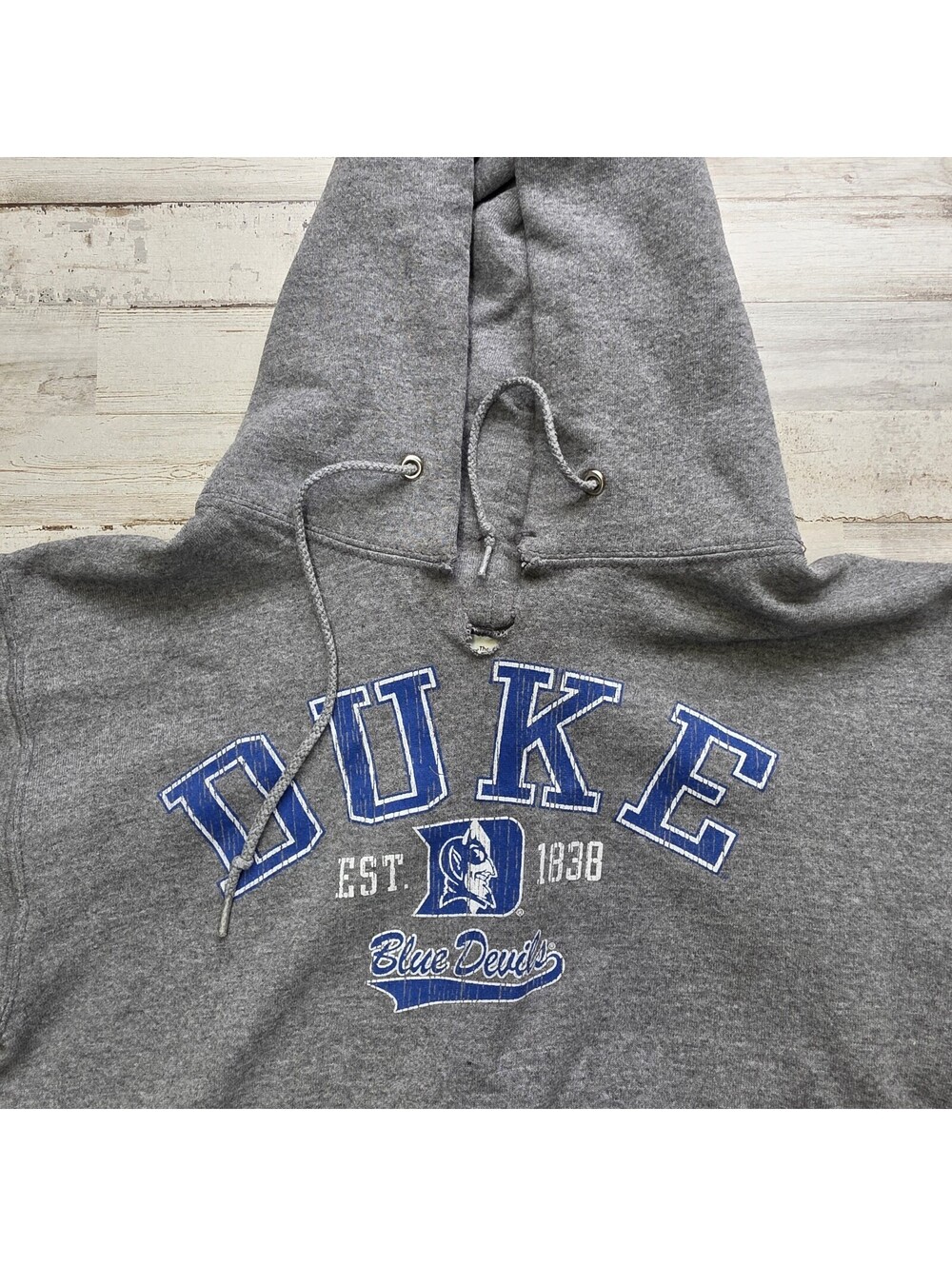 The Cotton Exchange Duke University Sweatshirt Hoodie Size S